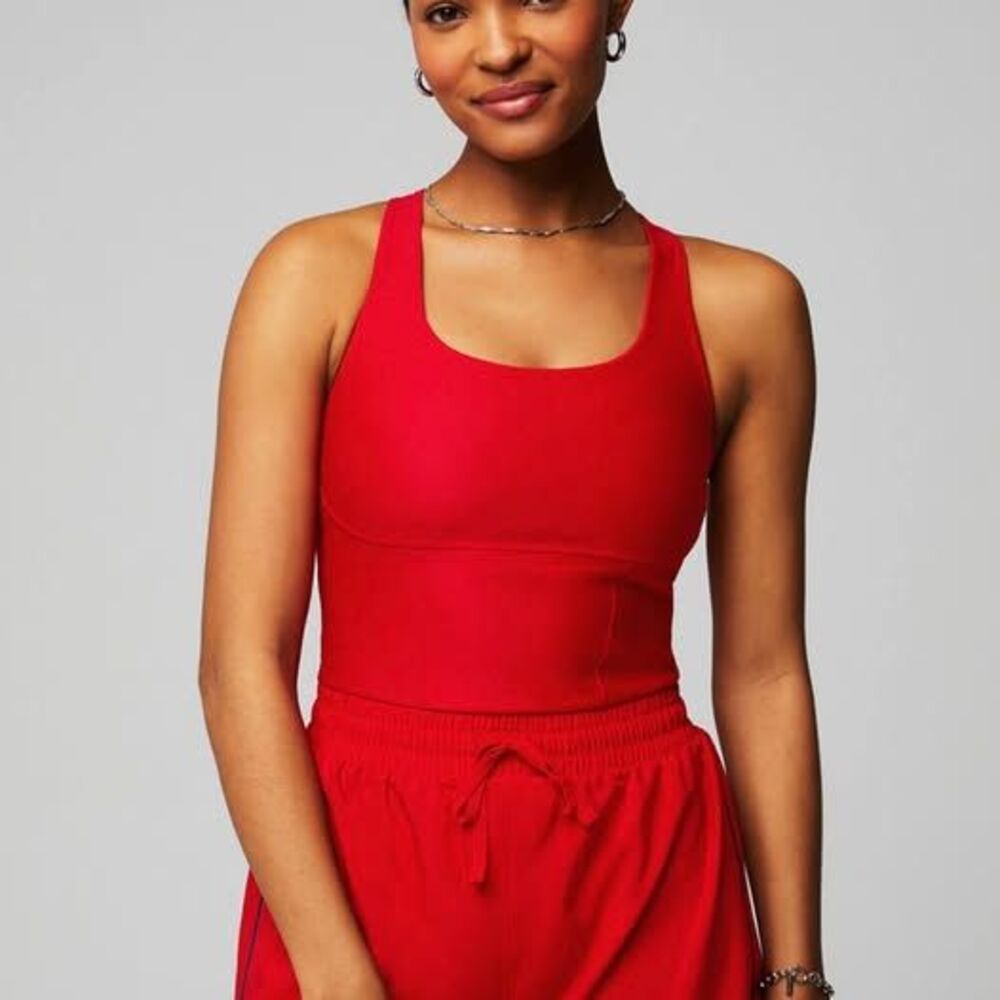 Fabletics Red Sporty Onesie